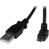 StarTech.com 2 m micro USB-kabel A-naar-micro-B met neerwaartse hoek