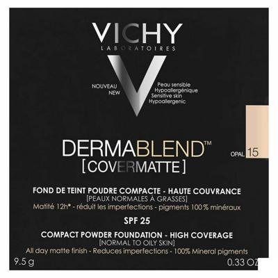 Vichy Dermablend Covermatte Foundation Vette Huid 15 Opal 9,5g