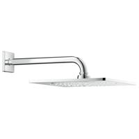 GROHE Rainshower F-series 10 Hoofddouche - 25.4x25.4cm - 1 straalsoort - wandarm 28.6cm - chroom 26070000