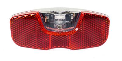 Simson achterlicht Coast led batterij bagagedrager rood