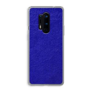 Majorelle Blue: OnePlus 8 Pro Transparant Hoesje