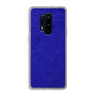 Majorelle Blue: OnePlus 8 Pro Transparant Hoesje