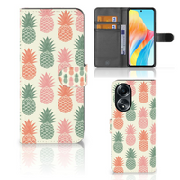OPPO A58 4G Book Cover Ananas