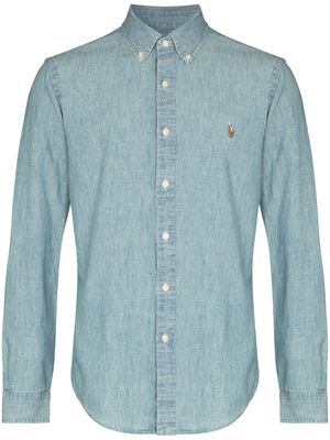 Polo Ralph Lauren chemise Polo Pony en chambray - Bleu
