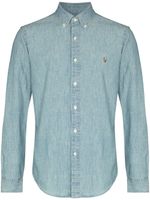 Polo Ralph Lauren chemise Polo Pony en chambray - Bleu - thumbnail