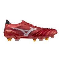 Mizuno Morelia Neo IV Beta Elite IJzeren-Nop Voetbalschoenen (SG) Rood Zilver Zwart