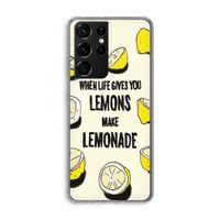 Lemonade: Samsung Galaxy S21 Ultra Transparant Hoesje
