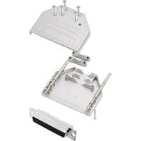 encitech DTZI25-HDS-K 6355-0080-13 D-sub female connectorset 180 ° Aantal polen: 44 Soldeerkelk 1 set(s)