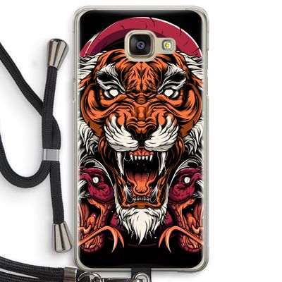 Tiger and Rattlesnakes: Samsung Galaxy A5 (2016) Transparant Hoesje met koord