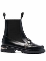 Toga Pulla bottines en cuir - Noir - thumbnail