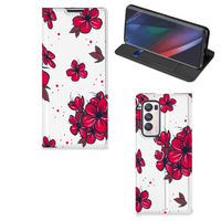 OPPO Find X3 Neo Smart Cover Blossom Red