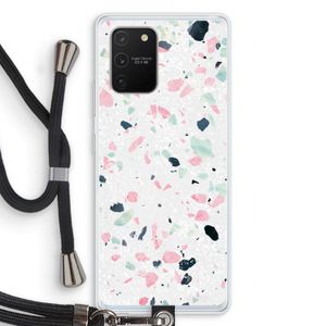 Terrazzo N°3: Samsung Galaxy S10 Lite Transparant Hoesje met koord