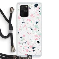 Terrazzo N°3: Samsung Galaxy S10 Lite Transparant Hoesje met koord