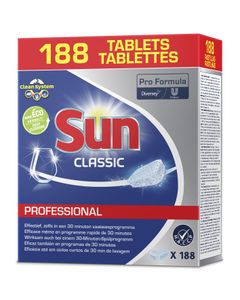 Sun professional vaatwastabletten (188 stuks)