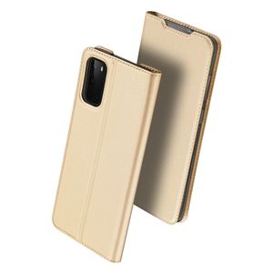 Dux Ducis - pro serie slim wallet hoes - Samsung Galaxy S20 - Goud