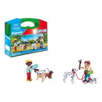 PLAYMOBIL City Life puppy speelkwartier meeneemkoffer 70530