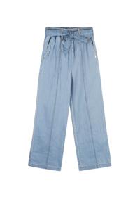 NoNo zomer palazzo broek meisjes - denim blauw - Sayla