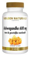 Golden Naturals Ashwagandha 600 mg - thumbnail