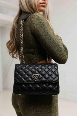 Guess Giully Tas Dames Zwart - Kleur: Zwart | Soccerfanshop