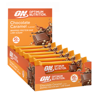 Chocolate Caramel Whipped Protein Bar | Optimum Nutrition | 600g
