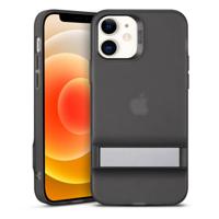 iPhone 12 mini Metal Kickstand Case Frosted Black