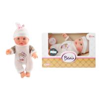 Baby Beau pop met muts - 23 cm Baby Beau pop met muts - 23 cm