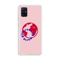 Run The World: Galaxy A51 4G Transparant Hoesje