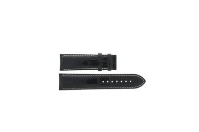 Horlogeband Certina C0016471603700 / C610018855 Leder Zwart 22mm