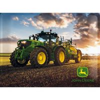 John Deere Tractor foto wandbord