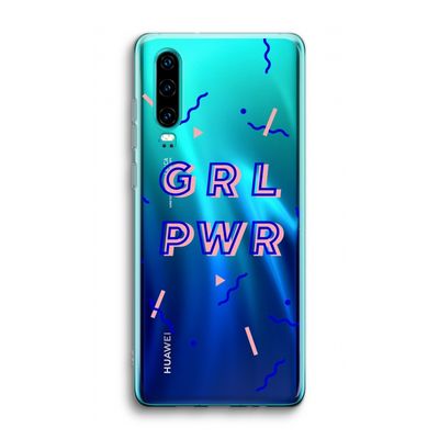 GRL PWR: Huawei P30 Transparant Hoesje