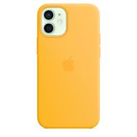 Apple origineel Silicone MagSafe Case iPhone 12 Mini Sunflower - MKTM3ZM/A - thumbnail