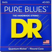 DR Strings PB5-40 Pure Blues Light 40-120 5-snarige basgitaarsnaren