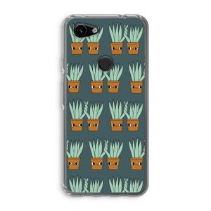 Sansevieria: Google Pixel 3a Transparant Hoesje