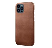Casecentive Leren Back case iPhone 13 Pro bruin