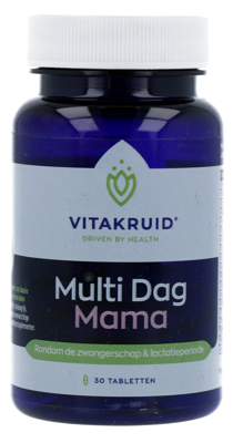 Vitakruid Multi Dag Mama 100% Vegan 30
