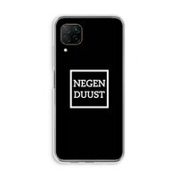 Negenduust black: Huawei P40 Lite Transparant Hoesje