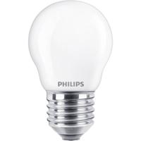 Philips LED 76345900 LED-lamp Energielabel E (A - G) E27 Kogel 2.2 W = 25 W Warmwit (Ø x l) 4.5 cm x 8 cm 1 stuk(s)