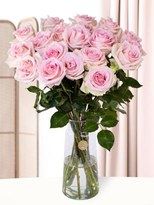 20 zachtroze rozen - Sweet Revival