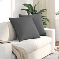Sofa Kussens Donkergrijs Stof Sofa Kussens Donkergrijs Stof