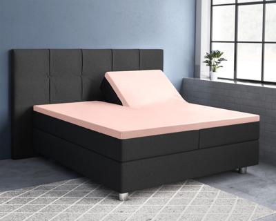 Primaviera Deluxe Splittopper Satijn Hoeslaken Roze 180 x 200