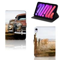 iPad Mini 6 (2021) Tablet Hoesje met foto Vintage Auto