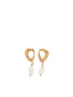 LOVENESS LEE boucles d'oreilles Dio Aurum pendantes à perles