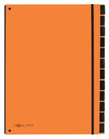 Pagna 24129-09 sorteermap Oranje Karton, Polypropyleen (PP) A4 - thumbnail
