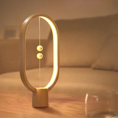 Evenwicht Lamp LED nachtlampje USB aangedreven slaapkamer Office tabel nacht Lamp roman licht Home Decor verlichting binnen