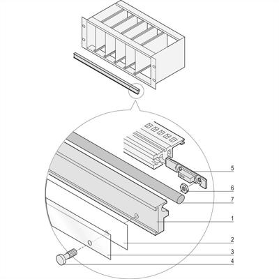 nVent SCHROFF 24560167 19 inch Montagemateriaal