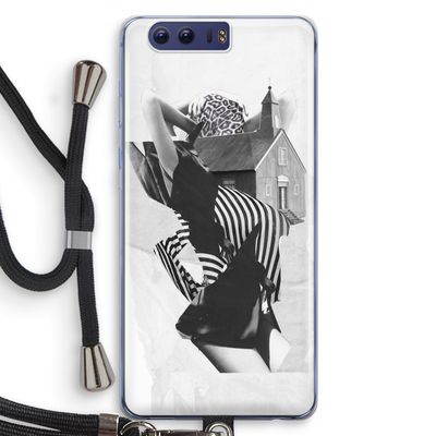 House: Honor 9 Transparant Hoesje met koord