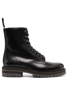 Common Projects bottines Combat à lacets - Marron