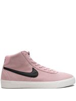 Nike baskets montantes SB Bruin - Rose