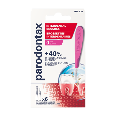 Parodontax Interdental Brushes 0,4mm 6