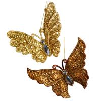 4 inch Butterfly Orna X 2 5x5x10 cm kerstornament - Kurt s adler